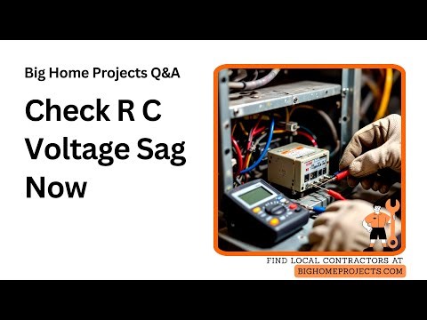 Transformer Load Test Tricks for R C Voltage Sag Detection
