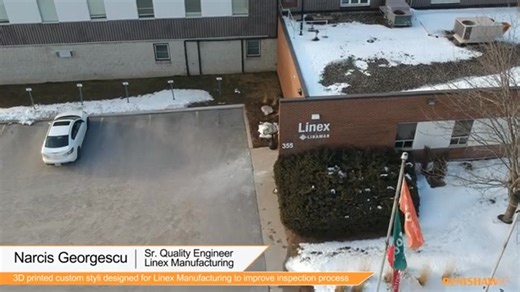 | 個案研究-Renishaw Equator™檢具系統與3D列印的應用 | ►背景◄ ▻在汽車零件製造過程中，精密量測是確保品質與安全的關鍵。英國零件製造商Linex Manufacturing採用Renishaw Equator™300比對量測系統進行尺寸檢測，以維持穩定一致的品質。然而，隨著產品幾何越趨複雜，部分零件特徵逐漸超出傳統檢具的工作範圍，帶來新的量測挑戰。 ►挑戰◄ ▻Linex 在檢測某款零件時發現：位於邊緣的一系列11mm螺絲孔超出了Equator系統的可達範圍。起初是使用多個零組件組裝成L型測針，但隨著時間的過去，會導致量測的不確定度。 ►解決方案◄ ▻Renishaw工程團隊採用金屬積層製造(3D列印)技術，為Linex客製化設計了一隻鈦合金製的Z型測針。滿足了檢測精度和重複性要求，其設計可使Equator檢具系統穩定抵達，並測量先前無法觸及的螺絲孔。採用新測針後，Linex成功完成對所有螺絲孔的100%檢測，並在長期運行中維持穩定效能與量測精度。 Linex Manufacturing(加拿大)說：「這款積層製造測針對我們的生產效率帶來了長遠幫助。這意味著，我