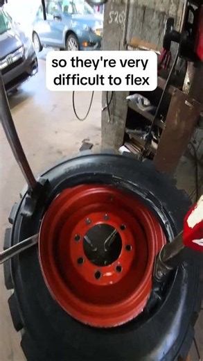 Skid Steer Tire Change #short #POV #construction #skidsteer
