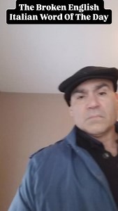 33K views · 3.8K reactions | The Boken English Italian Word Of The Day #standup #oldschool #italian #fypシ #fyp | The Uncle Louie Variety Show | Facebook