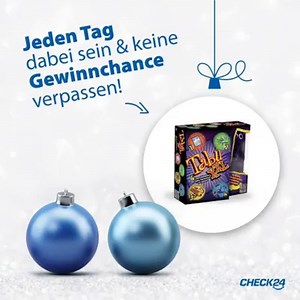 ✨ Unser CHECK24-Adventskalender startet morgen!🎄Seid bereit und freut euch auf 24 geniale Gewinne. Wohoo! ☃️ | CHECK24