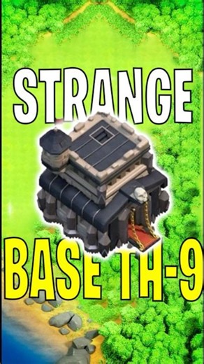 STRANGE TH9 BASE in COC! 😱 You Won’t Believe This Layout!