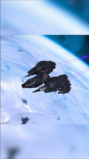 Star Fighter Corvette Ship in No Man's Sky #nomanssky