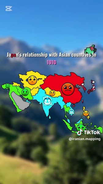 Japan's Historical Ties with Asia in 1910