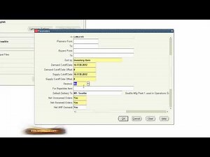 INV Running MinMax Planning, Oracle Applications Training