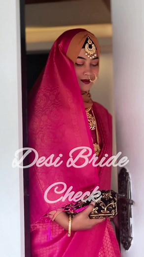 Desi modest bride. ❤️#trending #viral #tasnuvahridi #onthisday