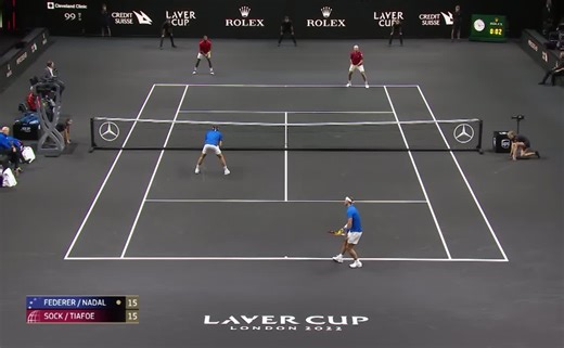 Federer and nadal doubles #federer #nadal #tennisdoubles
