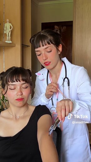 ASMR teste de sensibilidade 🩺