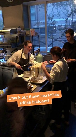Alinea's Incredible Edible Balloons Experience