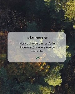 Har du ferie til gode? Så er det en god idé at aftale med din arbejdsgiver, hvad der skal ske med den. Ellers kan det nemlig ende med, at den går tabt. Bliv klogere på feriereglerne her 👉 https://utm.io/uhzK4 Husk, at du som medlem af Lederne altid kan ringe til vores juridiske konsulenter med spørgsmål om feriereglerne eller om dine rettigheder i øvrigt. De sidder klar til at hjælpe dig på 32 83 32 83 📞 | Lederne