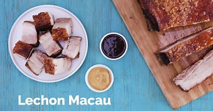 Lechon Macau is the perfect roast pork recipe you can try at home. It's seasoned almost like a lechon kawali would but with more flavor from the Chinese five-spice powder that's added to the dry rub. What you get is the roasted, spiced version of our favorite crispy lechon kawali. Find the full recipe here: https://bit.ly/2Ajw7Uv Subscribe to our YouTube channel for more videos, recipes, and step-by-step guides: www.YouTube.com/Yummyph | Yummy PH