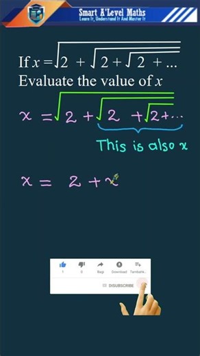 Can you solve this Square Root that NEVER ends ♾️