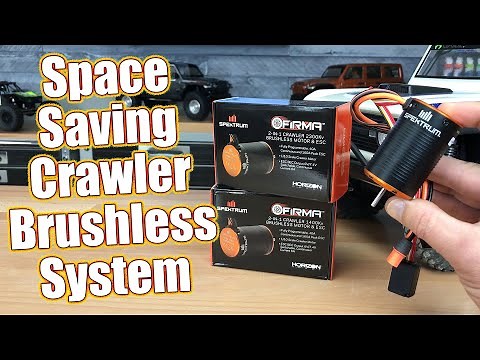 Compact Power Combo! Spektrum Firma 2-In-1 Crawler Brushless System Test | RC Driver