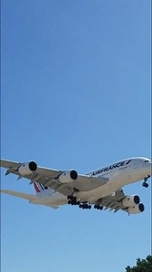 AirFranrce A380 landing at #LAX #airport #aviation from 2016🇳🇱🇳🇱✈️🛩🛩✈️✈️🛬🛬
