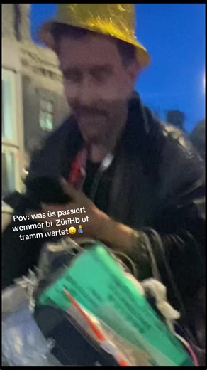 Was üs passiert, wenn mer bi ZüriHb uf Tramm wartet?