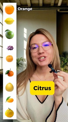 Citrus Vocabulary in English #englishspeaking #englishvocabulary