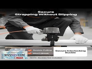 VEVOR Pneumatic Steel Strapping Machine 8500 N Tension Force Metal Strapping Tool