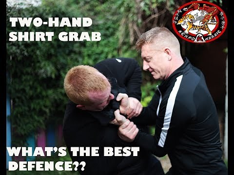 Defence Against Two-Hand Shirt Grab