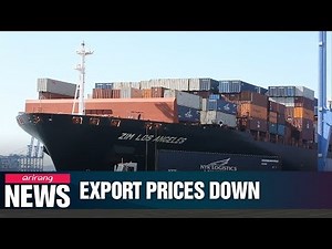 S. Korea's export prices go down, import prices go up in July