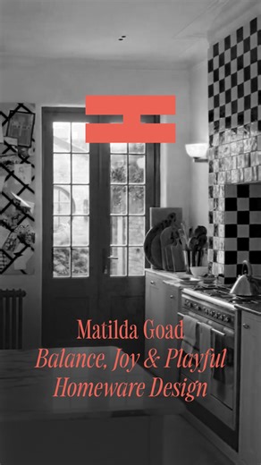 Matt Gibberd on Instagram: "Matilda Goad’s home combines practicality with playfulness. Her clever handmade fridge is inspired by 1950s American designs, and opens and closes in ways you wouldn’t expect. To see the full tour of her house, visit the Homing Patreon: patreon.com/HomingWithMatt."