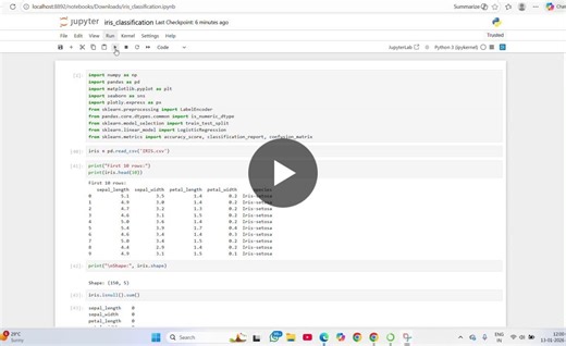 #codsoft #datascience #machinelearning #python #classification #internship #mlprojects | Shreyank Ganiga