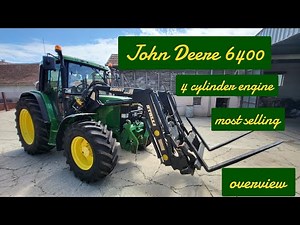 Najprodavaniji traktor John Deere 6400 / Top selling John Deere tractor ever ENG subtitle