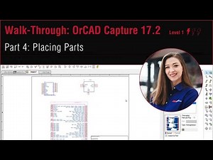 How to Place Parts in OrCAD Capture 17.2