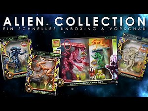 Lanard Toys ® Alien ™ Collection - Xenomorph & Red Alien Queen - Unboxing & Info / Vorschau