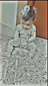 Mekup done😂🤣 #vairal #cutebaby #comedyreels #babyvideo | Joy Drama