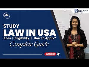 Study Law in the USA || Complete Guide for Indian Students - Fees, Eligibility, & How to Apply 📚✈️