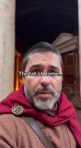 TIME TRAVELERS VLOG - ROME IS FALLING #rome #mysteryaiman #viraltiktok #timetravel #vlog