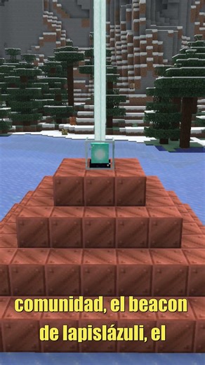 Puedes hacer un BEACON con el bloque quieras en Minecraft