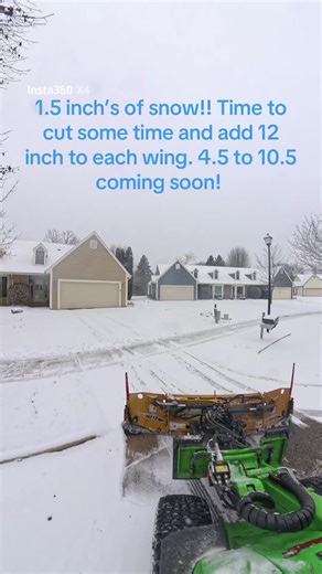 Winter Snow Plowing with Avant Equipment