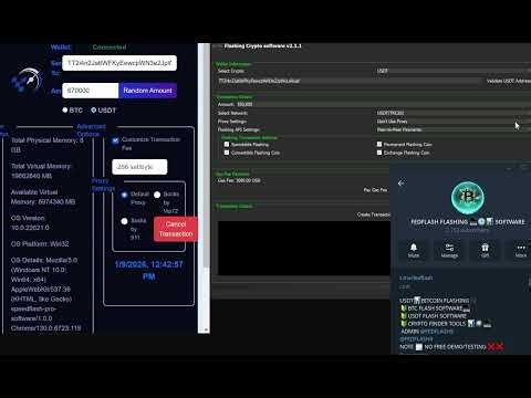 Newly Flash Btc Software 2026 / best usdt, Erc20 software 2026 #flashbtc #flashusdt #crypto #usdt