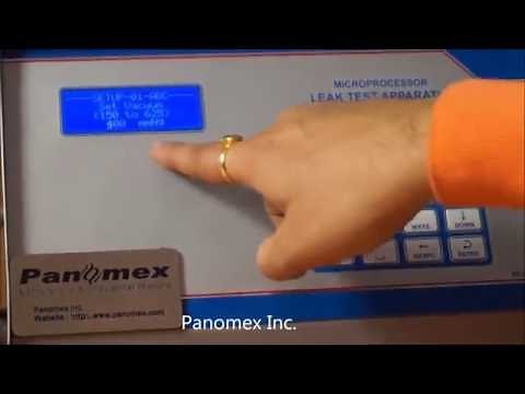 Leak Test Apparatus Procedure Demonstration Video