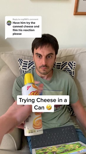 Trying Cheese in a Can: A Dramatic Taste Test Experience
