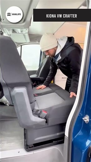 Vantour: Inside This Luxurious Kiona VW Crafter #shorts #vanlife