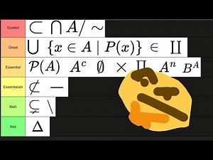 Which Set Operations Actually Matter?