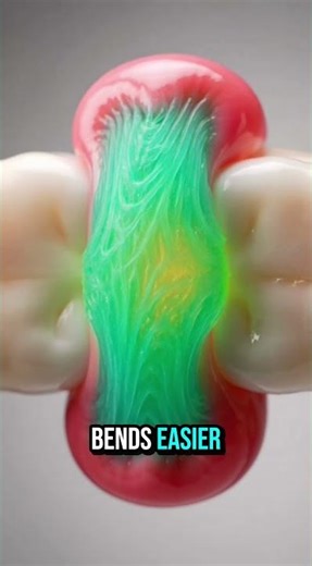 Chewing Gum Breakdown: Plastic Polymer Inside #shorts #mindblown