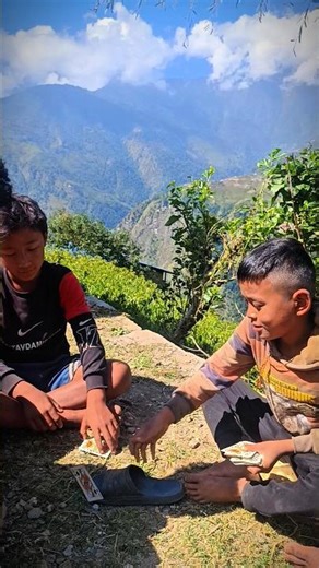 They beat me 😂with a slipper while I was playing cards.🥹