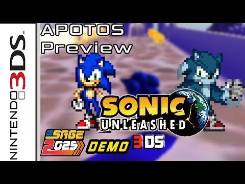 [Sonic Fan Game Showcase] - Sonic Unleashed 3DS - (SAGE 2025)