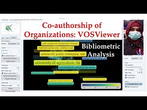 VOS viewer Part 6 | Co-Occurrence of Organizations | Bibliometric Analysis | Young Researchers