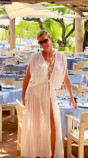 St. Tropez - I’ve been going every summer since I was 27, it is the best and #LeClub55 is the hottest restaurant all in the beach. The mood, music, food, beach fashion, and the entire vibe is fun and fabulous. One of the best days of summer is always spent at club 55. The owner is a gem and my friend so wonderful to treat me. Sending you sunny summer love from St. Tropez. Live your best life, every day. Love Sandy! | Sandra Lee