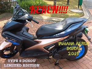 UNBOXING YAMAHA AEROX DOXOU 155 LIMITED EDITION 2019