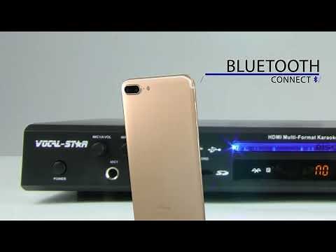 VS-800 Vocal-Star Bluetooth CDG Karaoke Machine With 2 Microphones, Party Songs Review / Overview