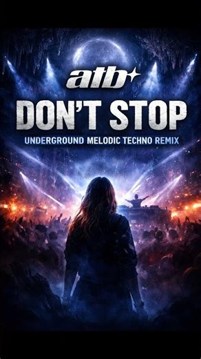 ATB Don’t Stop Melodic Techno Remix 🌌🔥