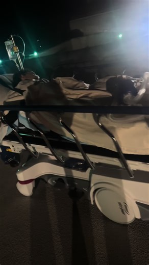 Waking up from anesthesia he broke his leg and fractured 2 vertebrae’s from being hit by a car. #anesthesia##funny#brokenleg#anesthesiatiktok#fyp