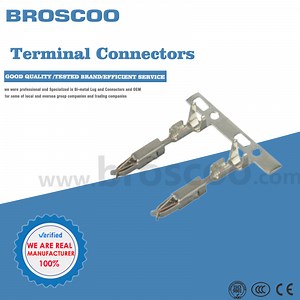 [Hot Item] Automotive Female Connector Terminal with Spring Pressing Design