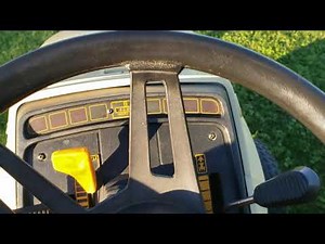 Cub Cadet 2084 in action