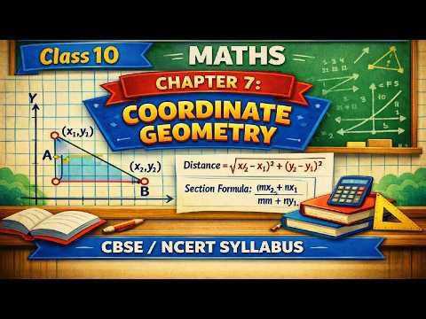 CBSE / NCERT SYLLABUS | Grade/Class 10 Maths | Chapter 7: Coordinate Geometry | Exam Questions